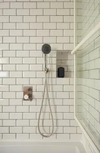 MINIMAL podomietková sprchová batéria, 2 výstupy, nerez MI042