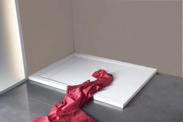 POLYSAN - VARESA sprchová vanička z liateho mramoru so záklopom, obdĺžnik 120x80cm 71604