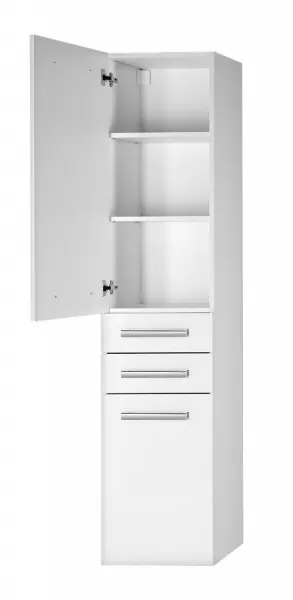 VEGA skrinka vysoká s košom, 40x184x31cm, biela VG180