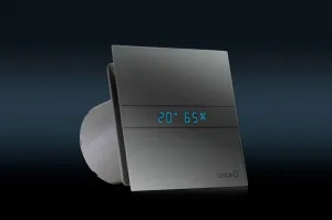 CATA - E-120 GTH kúpeľňový ventilátor axiálny s automatom, 6W/11W, potrubie 120, biel 00901200