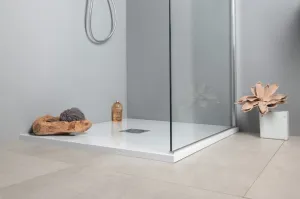 POLYSAN - FLEXIA sprchová vanička z liateho mramoru s možnosťou úpravy rozmeru 100x90cm 72925