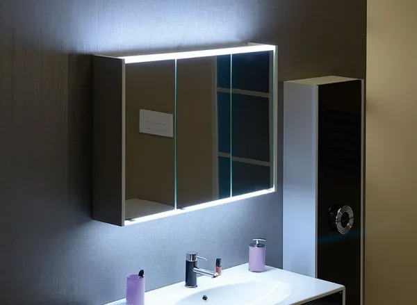 Jokey - BATU galerka 100x71x15cm, 2x LED osvetlenie, biela 1141130