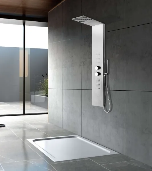 SAPHO - GRACE sprchový panel 220x1450 nerez mat WN326