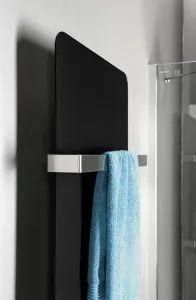 SAPHO - TABELLA vykurovacie teleso 370x1590 čierna mat MI1539