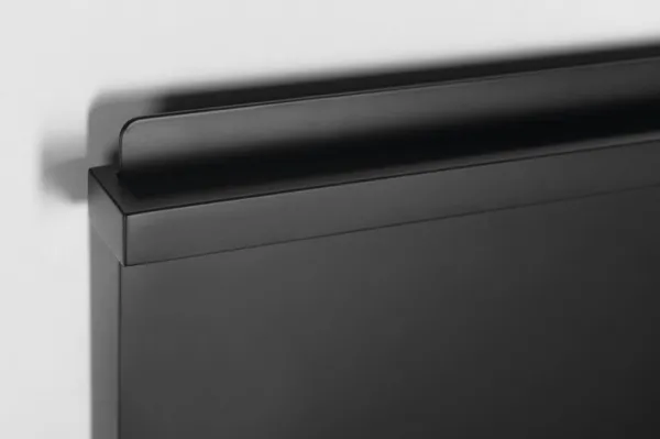 SAPHO - ELMIS elektrický sušiak uterákov 400x800 120 W, hliník, čierny mat EB430