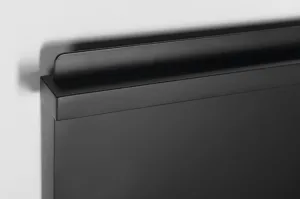 SAPHO - ELMIS elektrický sušiak uterákov 400x800 120 W, hliník, čierny mat EB430