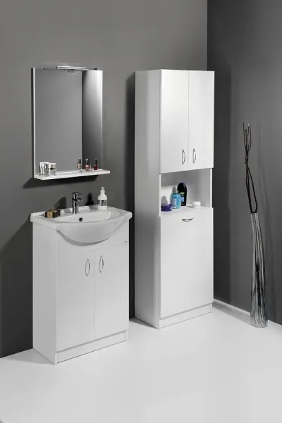 SIMPLEX ECO vysoká skrinka s košom 50x180x30cm SIME510