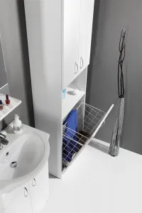 SIMPLEX ECO vysoká skrinka s košom 50x180x30cm SIME510