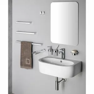PIRENEI držiak uterákov 800x66mm, chróm PI218013