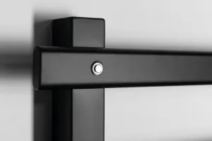 SAPHO - ELCOR  elektrický sušiak uterákov 480x520x50 63 W, čierna mat EB530