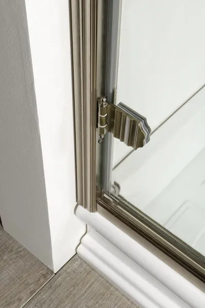 GELCO - ANTIQUE sprchové dvere 800, číre sklo, lavé, bronz GQ1280LC