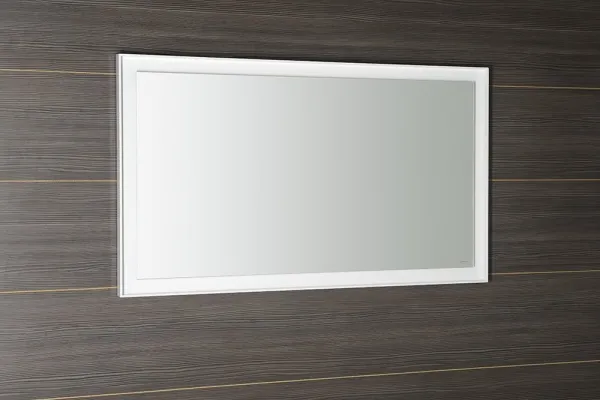 SAPHO - FLUT LED podsvietené zrkadlo 1200x700, biela FT120