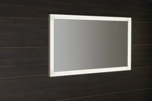 SAPHO - FLUT LED podsvietené zrkadlo 1200x700, biela FT120