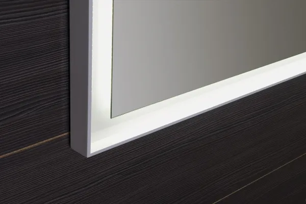 SAPHO - FLUT LED podsvietené zrkadlo 1200x700, biela FT120