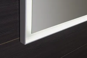 SAPHO - FLUT LED podsvietené zrkadlo 1200x700, biela FT120