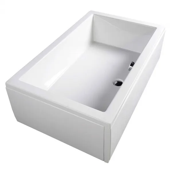 POLYSAN - DEEP hlboká sprchová vanička obdĺžnik 140x75x26cm, biela 72947