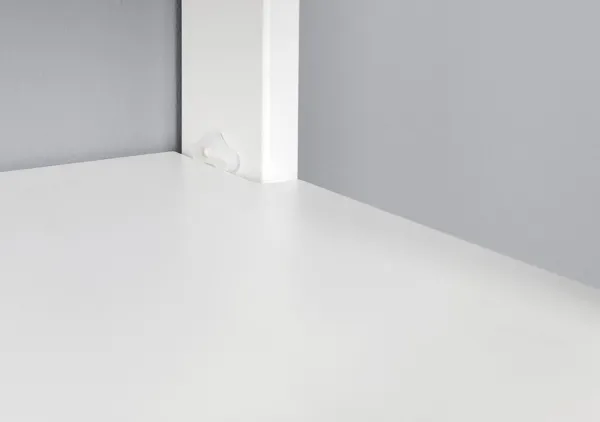 ETIDE policový regál 36x86x36 cm, biela mat ET086