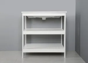 ETIDE policová umývadlová skrinka 81,5x85x44 cm, biela mat ET830