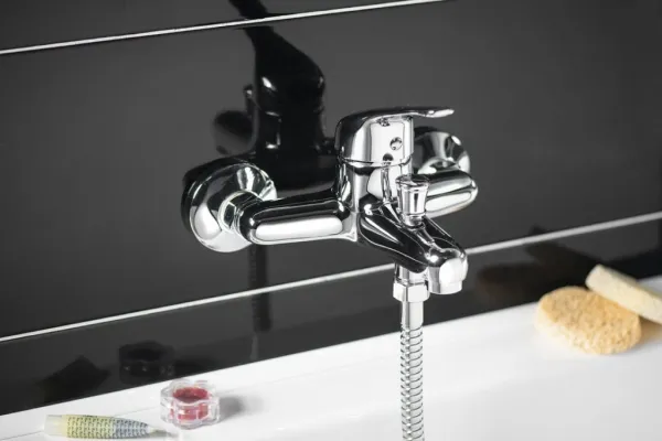 HOFFER nástenná vaňová batéria, rozteč 150mm, chróm 424.010.1