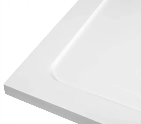 AQUALINE - TECMI sprchová vanička z liateho mramoru, obdĺžnik 100x90x3cm PQ10090