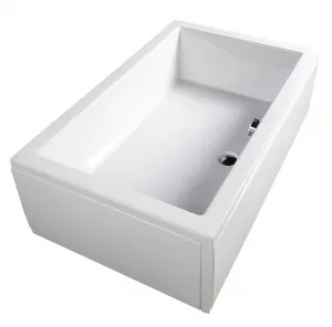 POLYSAN - DEEP hlboká sprchová vanička obdĺžnik 100x75x26cm, biela 72879