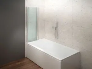AQUALINE - WILA vaňová zástena 900x1400 skladacie, chrom, číre sklo AQ5742