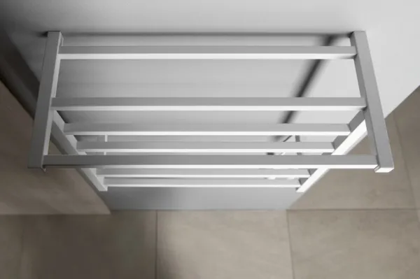 SAPHO - ELZOR elektrický sušiak uterákov 500x470 60 W, biela mat EB500