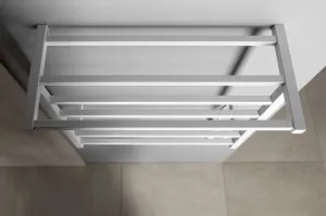 SAPHO - ELZOR elektrický sušiak uterákov 500x470 60 W, biela mat EB500