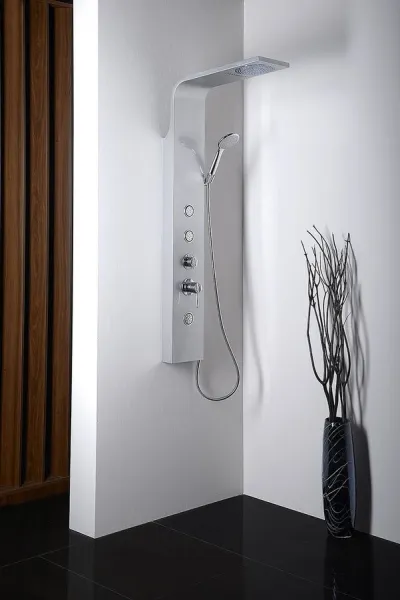 TUSA sprchový panel, výška 1400mm, hliník SL680
