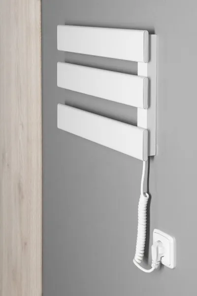 AQUALINE - ELVIS elektrický sušiak uterákov 457x342x55 50 W, biela EB480