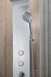 TUSA sprchový panel, výška 1400mm, hliník SL680