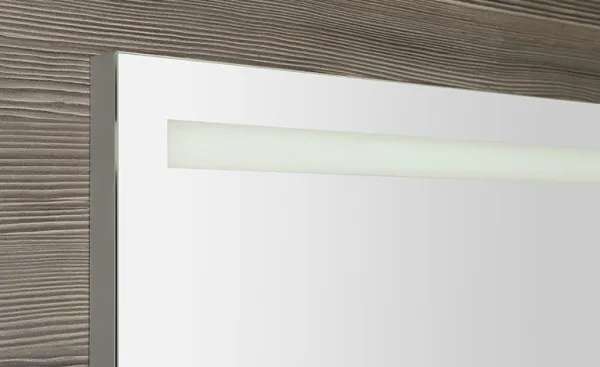 SAPHO - BRETO zrkadlo  s LED osvetlením a policou 1000x608 BT100