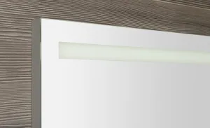 SAPHO - BRETO zrkadlo  s LED osvetlením a policou 1000x608 BT100