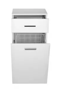 ZOJA / KERAMIA FRESH skrinka spodná s košom 35x78x29cm, biela 50261