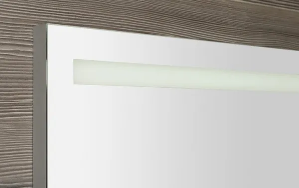 SAPHO - BRETO zrkadlo  s LED osvetlením a policou 1200x608 BT120