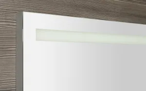 SAPHO - BRETO zrkadlo  s LED osvetlením a policou 1200x608 BT120
