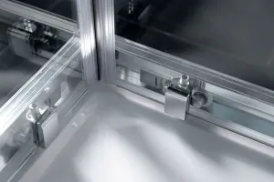 EASY LINE štvorcová sprchová zástena 800x800mm, číre sklo EL5215