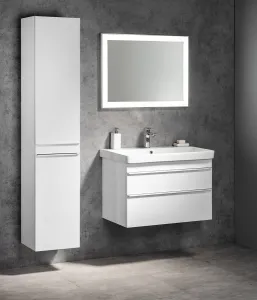 SAPHO - LUMINAR zrkadlo s LED osvetlením v ráme 600x800, chróm NL557