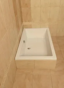POLYSAN - DEEP hlboká sprchová vanička obdĺžnik 100x90x26cm, biela 72340