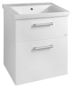 VEGA umývadlová skrinka 62x72,6x43,8 cm, 2xzásuvka, biela VG063