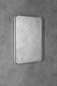 SAPHO - FLOAT LED podsvietené zrkadlo 500x700, biela 22571