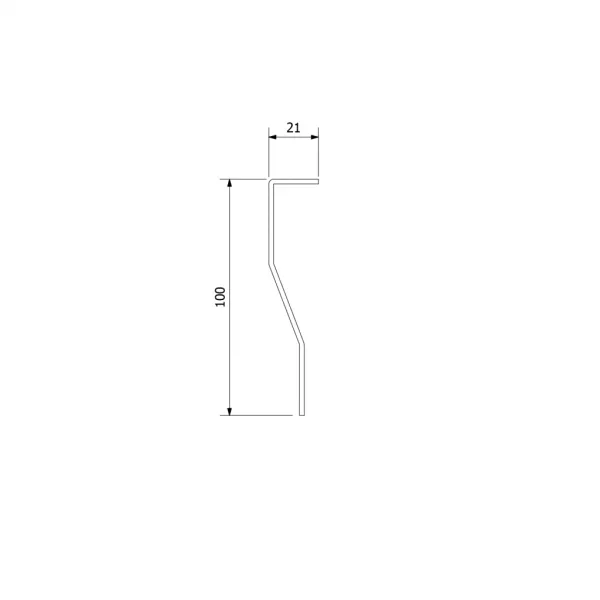 GELCO - Panel čelný 90x90cm, výška 10cm GP009