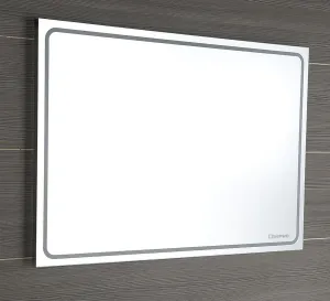 SAPHO - Zrkadlo GEMINI s LED osvetlením 1000x700 GM100