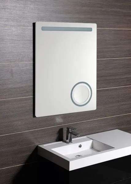 SAPHO - ASTRO zrkadlo s LED osvetlením 600x800, kozmetické zrkadlo MIRL2