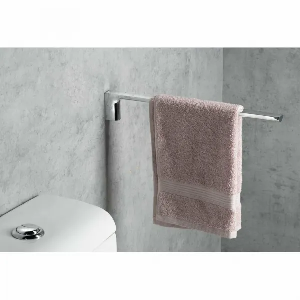 PIRENEI pevný držiak uterákov 410mm, chróm PI2213