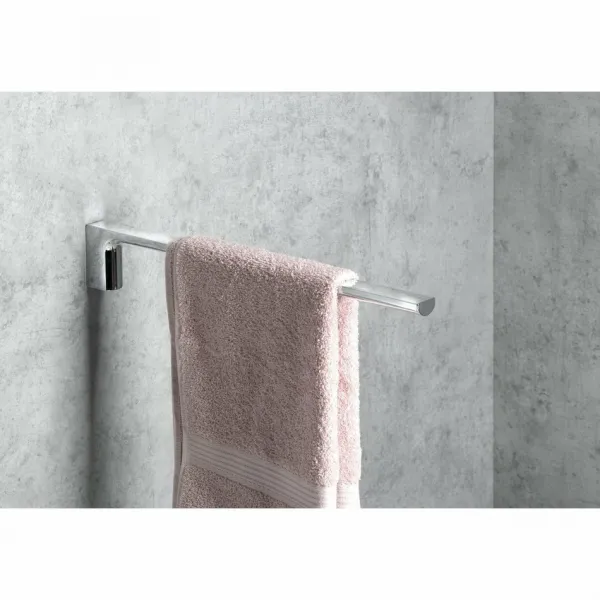 PIRENEI pevný držiak uterákov 410mm, chróm PI2213
