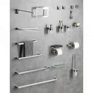 PIRENEI držiak uterákov 800x66mm, chróm PI218013