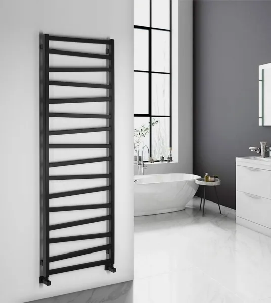 SAPHO - ZIG vykurovacie teleso 600x1810 čierna mat ZG619B