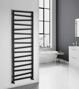 SAPHO - ZIG vykurovacie teleso 600x1810 čierna mat ZG619B