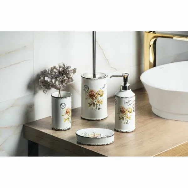CLOTHILDE WC kefa na postavenie, keramika CI3302